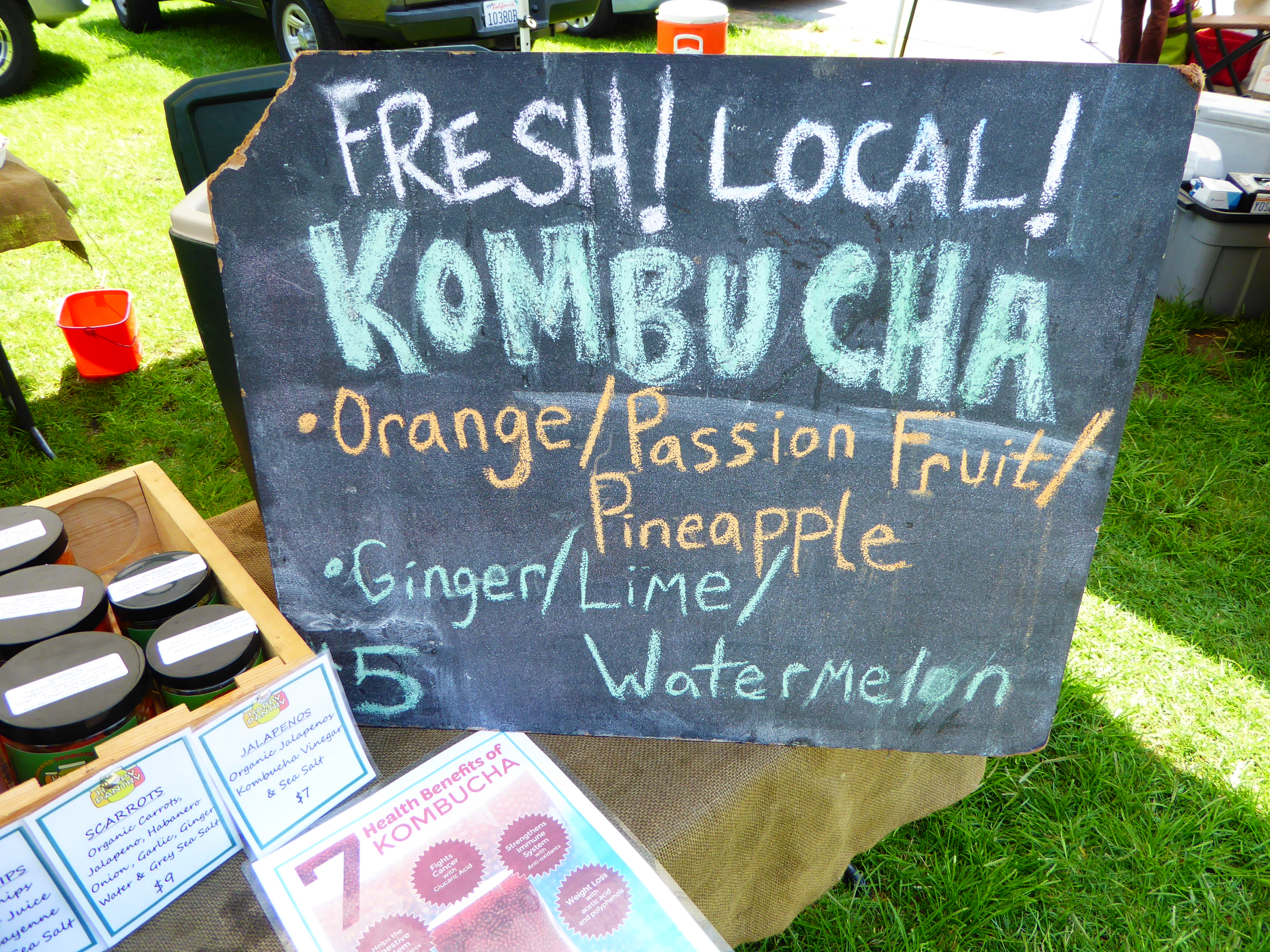 Fresh Kombucha in California